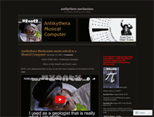 Tablet Screenshot of antikytheramechanismsecretsolved.wordpress.com