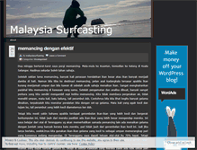 Tablet Screenshot of malaysiasurfcasting.wordpress.com