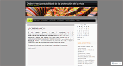 Desktop Screenshot of dereslavida.wordpress.com