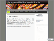Tablet Screenshot of dereslavida.wordpress.com