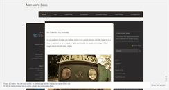 Desktop Screenshot of manwidabass.wordpress.com