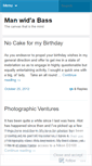 Mobile Screenshot of manwidabass.wordpress.com