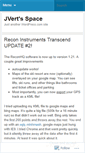 Mobile Screenshot of jvert.wordpress.com