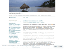 Tablet Screenshot of nadasepierde.wordpress.com