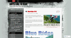 Desktop Screenshot of boysliketoride.wordpress.com