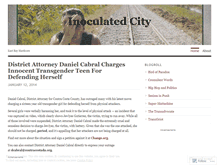 Tablet Screenshot of inoculatedcity.wordpress.com
