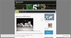 Desktop Screenshot of madkicks.wordpress.com