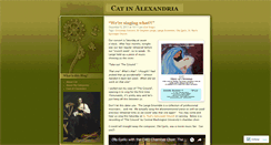 Desktop Screenshot of catinalexandria.wordpress.com