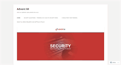 Desktop Screenshot of adventim.wordpress.com