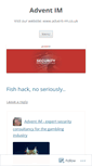 Mobile Screenshot of adventim.wordpress.com