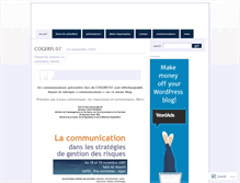 Tablet Screenshot of cogeris.wordpress.com