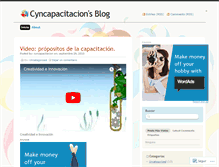 Tablet Screenshot of cyncapacitacion.wordpress.com