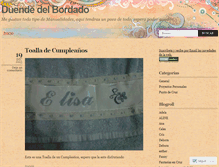 Tablet Screenshot of borduende.wordpress.com