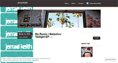 Desktop Screenshot of jerradkeith.wordpress.com