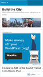 Mobile Screenshot of buildthecity.wordpress.com