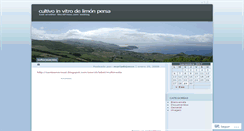 Desktop Screenshot of agroecosistemastrop.wordpress.com