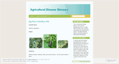Desktop Screenshot of diseaseinfo.wordpress.com