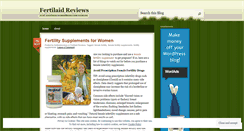 Desktop Screenshot of fertilaidreviews.wordpress.com