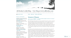 Desktop Screenshot of alibooker.wordpress.com