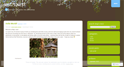 Desktop Screenshot of mynestmeg.wordpress.com