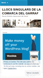 Mobile Screenshot of llocssingularsgarraf.wordpress.com