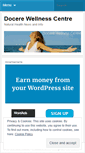 Mobile Screenshot of docerewellness.wordpress.com