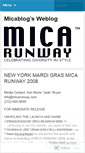 Mobile Screenshot of micablog.wordpress.com