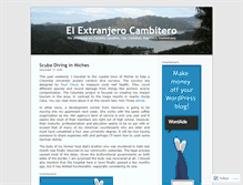 Tablet Screenshot of cambitero.wordpress.com