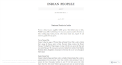 Desktop Screenshot of indianpeoplez.wordpress.com