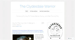 Desktop Screenshot of clydesdalewarrior.wordpress.com
