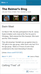 Mobile Screenshot of mjreimer.wordpress.com
