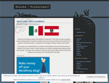 Tablet Screenshot of mexiko.wordpress.com