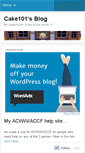 Mobile Screenshot of cake101.wordpress.com