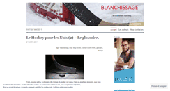 Desktop Screenshot of blanchissage.wordpress.com