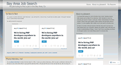 Desktop Screenshot of bayareajobsearch.wordpress.com