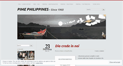 Desktop Screenshot of pimephilippines.wordpress.com