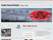 Tablet Screenshot of pimephilippines.wordpress.com