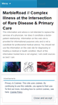 Mobile Screenshot of marbleroad.wordpress.com