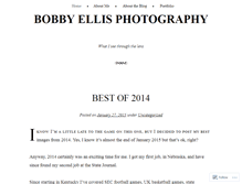 Tablet Screenshot of bobbyellisphotos.wordpress.com