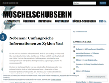 Tablet Screenshot of muschelschubserin.wordpress.com