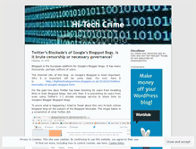 Tablet Screenshot of hightechcrime.wordpress.com