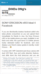 Mobile Screenshot of dindacute.wordpress.com