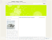 Tablet Screenshot of dindacute.wordpress.com