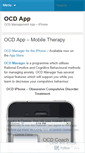 Mobile Screenshot of ocdapp.wordpress.com