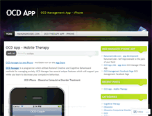 Tablet Screenshot of ocdapp.wordpress.com