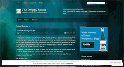 Desktop Screenshot of drippyspoon.wordpress.com