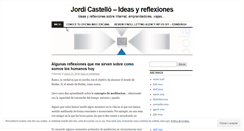 Desktop Screenshot of jordicastello.wordpress.com