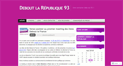 Desktop Screenshot of deboutlarepublique93.wordpress.com