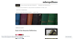 Desktop Screenshot of ndarquillano.wordpress.com