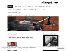 Tablet Screenshot of ndarquillano.wordpress.com